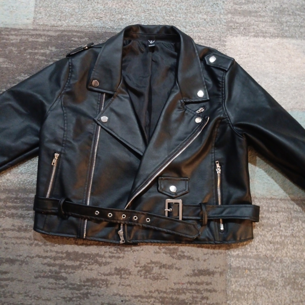 Windsor Black Faux Leather Jacket